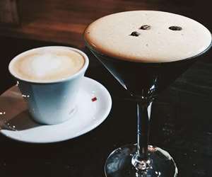 Espresso Martini and espresso